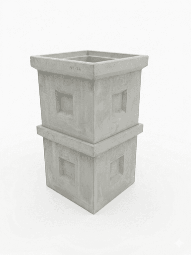 Cámara de inspección 60 x 60 con Ajuste 